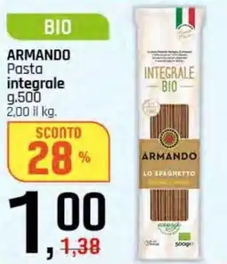 Famila Superstore ARMANDO Pasta integrale offerta