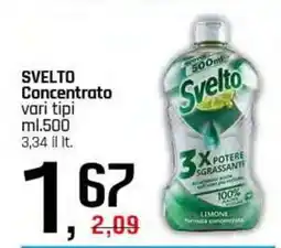 Famila Superstore SVELTO Concentrato vari tipi offerta