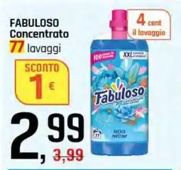 Famila Superstore FABULOSO Concentrato 77 lavaggi offerta
