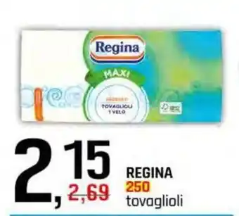 Famila Superstore REGINA 250 tovaglioli offerta