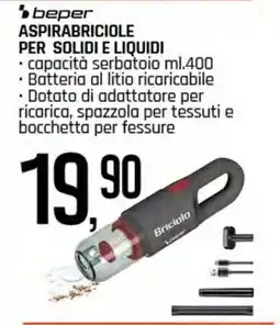 Famila Superstore Beper aspirabriciole per solidi e liquidi offerta
