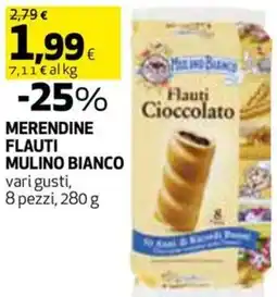 Coop Merendine flauti MULINO BIANCO offerta