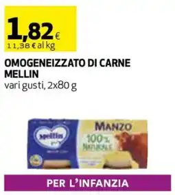 Coop Omogeneizzato di carne MELLIN offerta