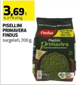 Coop Pisellini primavera FINDUS offerta