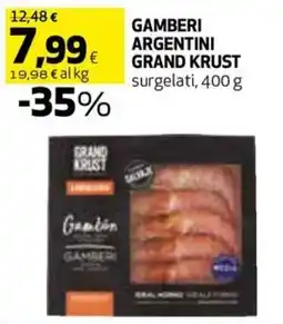 Coop Gamberi argentini GRAND KRUST offerta