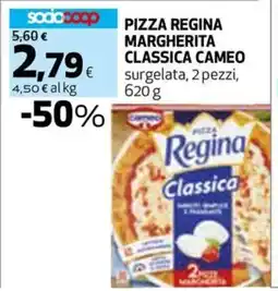 Coop Pizza regina margherita classica CAMEO offerta