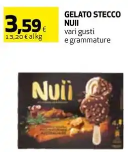 Coop Gelato stecco NUII offerta