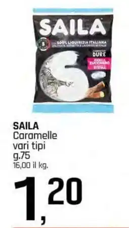 Famila Superstore SAILA Caramelle vari tipi offerta
