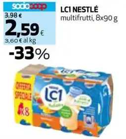 Coop Lc1 NESTLÉ multifrutti offerta