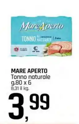 Famila Superstore MARE APERTO Tonno naturale offerta