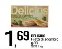 Famila Superstore DELICIUS Filetti di sgombro offerta