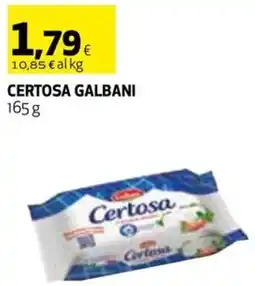 Coop Certosa GALBANI offerta