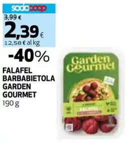 Coop Falafel barbabietola GARDEN GOURMET offerta
