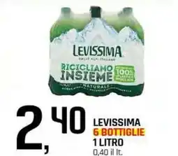 Famila Superstore Levissima 6 bottiglie offerta