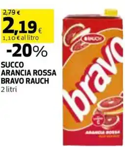 Coop Succo arancia rossa bravo RAUCH offerta
