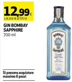 Coop Gin BOMBAY SAPPHIRE offerta