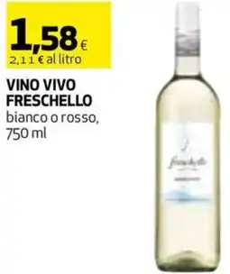 Coop Vino VIVO FRESCHELLO offerta