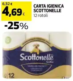 Coop Carta igienica SCOTTONELLE 12 rotoli offerta