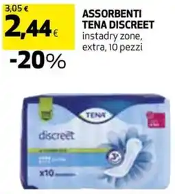 Coop Assorbenti TENA DISCREET offerta