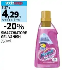 Coop Smacchiatore gel VANISH offerta