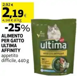 Coop Alimento per gatto ultima affinity offerta