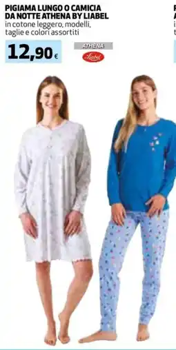 Coop Pigiama lungo o camicia da notte ATHENA BY LIABEL offerta