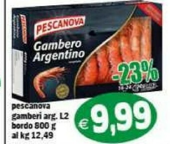Il Castoro Supermercati Gamberi offerta