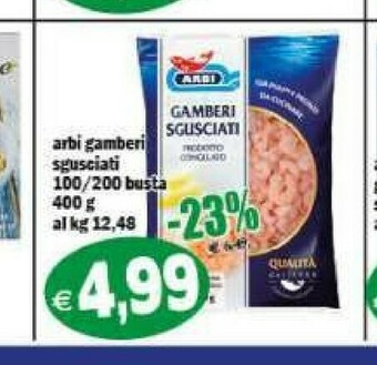 Il Castoro Supermercati Gamberi offerta