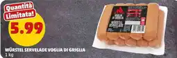 PENNY Würstel servelade voglia di griglia offerta