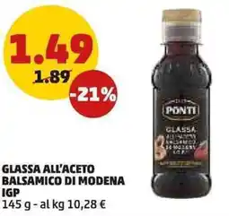 PENNY Glassa all'aceto balsamico di modena IGP offerta