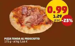 PENNY Pizza tonda al prosciutto offerta