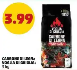 PENNY Carbone di legna voglia di griglia offerta