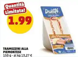 PENNY Tramezzini alla piemontese Duetto offerta