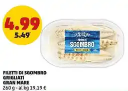 PENNY Filetti di sgombro grigliati GRAN MARE offerta