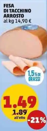 PENNY Fesa di tacchino arrosto offerta