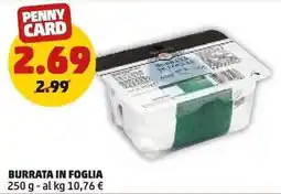 PENNY Burrata in foglia offerta