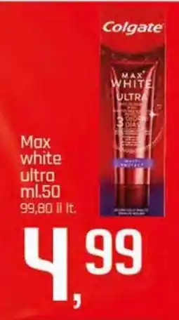 Famila Superstore Colgate Max white ultra offerta