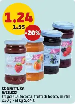 PENNY Confettura WELLESS offerta