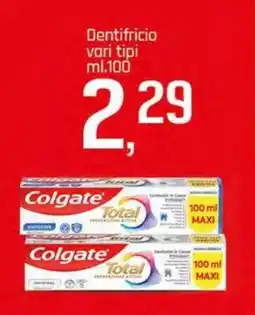 Famila Superstore Colgate Dentifricio vari tipi offerta