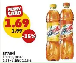 PENNY ESTATHÉ limone, pesca offerta