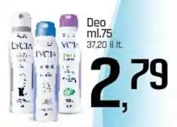 Famila Superstore LYCIA Deo offerta