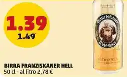 PENNY Birra franziskaner HELL offerta