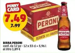 PENNY Birra PERONI offerta