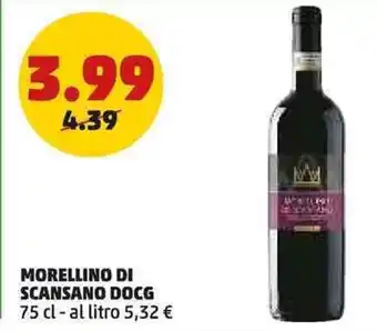 PENNY Morellino di scansano DOCG offerta