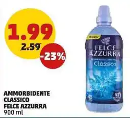 PENNY Ammorbidente classico FELCE AZZURRA offerta