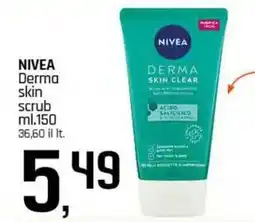 Famila Superstore NIVEA Derma skin scrub offerta