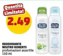 PENNY Deodorante NEUTRO ROBERTS offerta