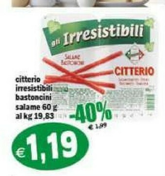 Il Castoro Supermercati Salame offerta