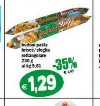 Il Castoro Supermercati Pasta sfoglia offerta