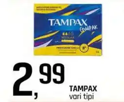 Famila Superstore TAMPAX vari tipi offerta